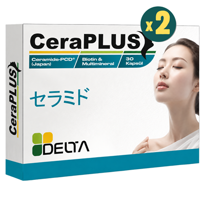 Delta Ceraplus Seramid Biotin 30 Kapsül 2 Adet Fiyatları - Modern Eczane
