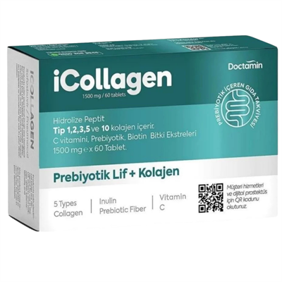 Doctamin iCollagen 1500 mg 60 Tablet Fiyatları - Modern Eczane