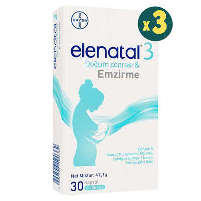 Elenatal 3 30 Kapsül 3 Adet Fiyatları - Modern Eczane