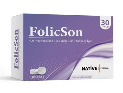 FolicSon 30 Tablet Fiyatları - Modern Eczane