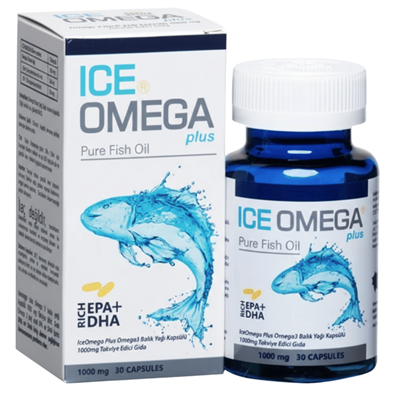 Ice Omega Plus Balık Yağı 1000 mg 30 Kapsül Fiyatları - Modern Eczane
