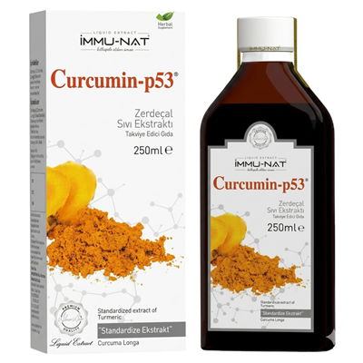 İmmu-nat Curcumin- P53 Zerdeçal Sıvı Ekstraktı 250 ml Fiyatları - Modern Eczane