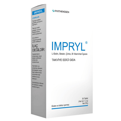 Impryl Takviye Edici Gıda 30 Tablet Fiyatları - Modern Eczane