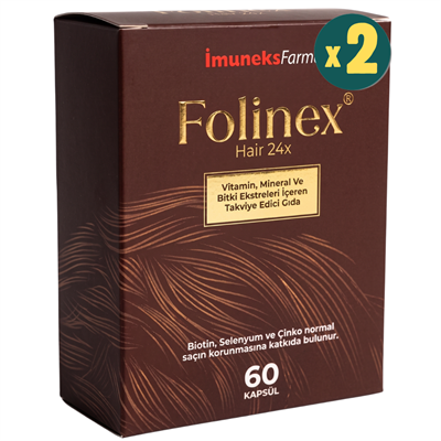 İmuneks Farma Folinex 60 Kapsül 2 Adet Fiyatları - Modern Eczane