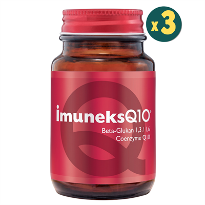 İmuneks Q10 30 Kapsül 3 Adet Fiyatları - Modern Eczane