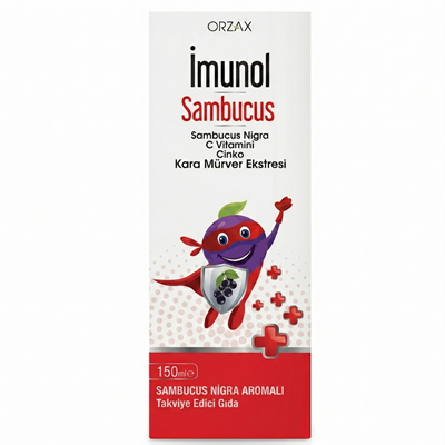 İmunol Sambucus Şurup 150 ml Fiyatları - Modern Eczane