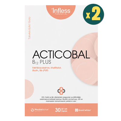 Infless Acticobal B12 Plus 30 Tablet 2 Adet Fiyatları - Modern Eczane