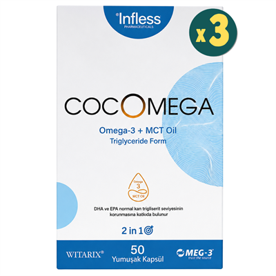 Infless Cocomega 50 Kapsül 3 Adet Fiyatları - Modern Eczane