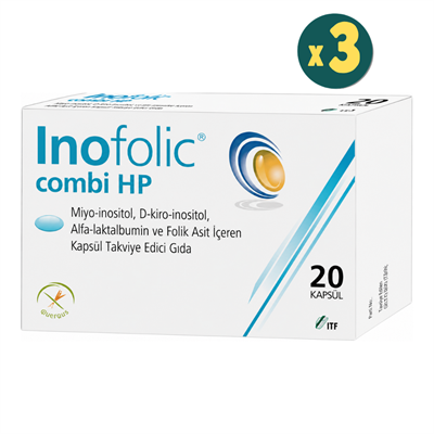Inofolic Combi HP 20 Kapsül 3 Adet Fiyatları - Modern Eczane
