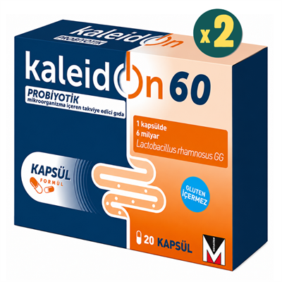 Kaleidon 60 mg 20 Kapsül 2 Adet Fiyatları - Modern Eczane