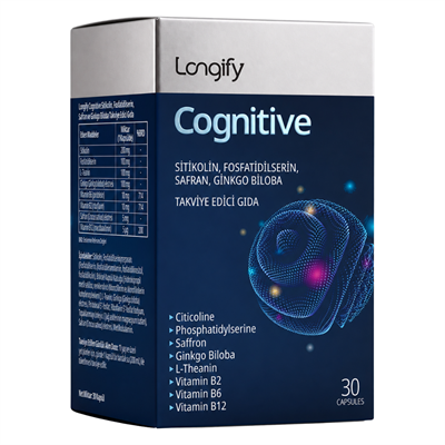 Longify Cognitive Sitikolin Safran Takviyesi 30 Kapsül Fiyatları - Modern Eczane