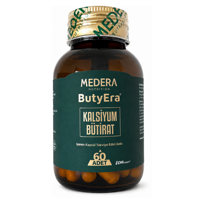 Medera Butyera Kalsiyum Bütirat 60 Kapsül Fiyatları - Modern Eczane
