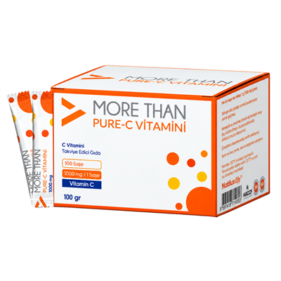 More Than Pure C 1000 mg 100 Saşe Fiyatları - Modern Eczane