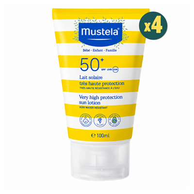 Mustela Güneş Losyonu SPF50+ 100 ml 4 Adet Fiyatları - Modern Eczane