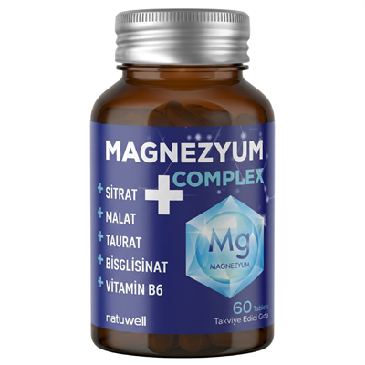 Natuwell Magnezyum Complex 60 Tablet Fiyatları - Modern Eczane