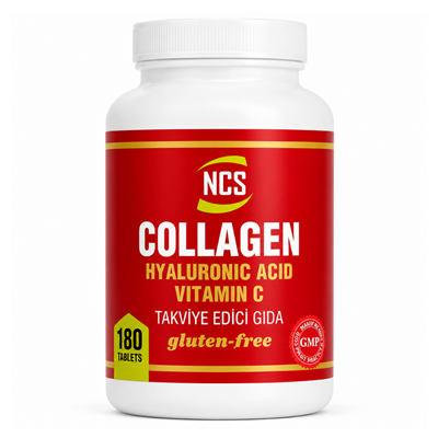 NCS Collagen Hyaluronic Acid Vitamin C 180 Tablet Fiyatları - Modern Eczane