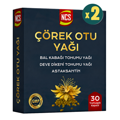 Ncs Çörek Otu Yağı 30 Softgels 2 Adet Fiyatları - Modern Eczane