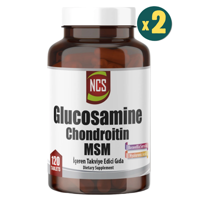 Ncs Glucosamine Chondroitin Msm 120 Tablet 2 Adet Fiyatları - Modern Eczane