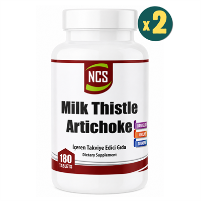NCS Milk Thistle Artichoke 180 Tablet 2 Adet Fiyatları - Modern Eczane