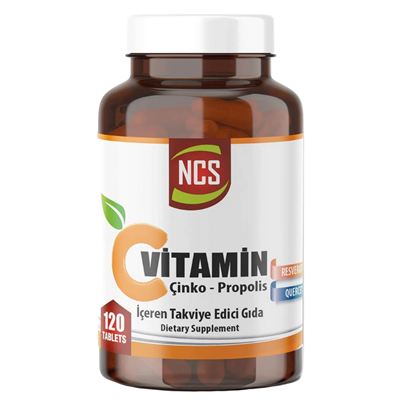 Ncs Propolis Çinko Vitamin C 120 Tablet