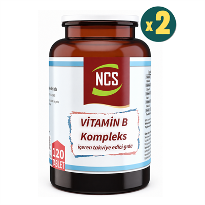 NCS Vitamin B Kompleks 120 Tablet 2 Adet Fiyatları - Modern Eczane