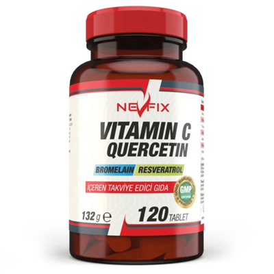 Nevfix Quercetin Vitamin C Bromelain Resveratrol 120 Tablet Fiyatları - Modern Eczane