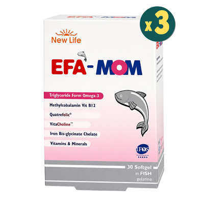New Life EFA Mom 30 Kapsül 3 Adet Fiyatları - Modern Eczane