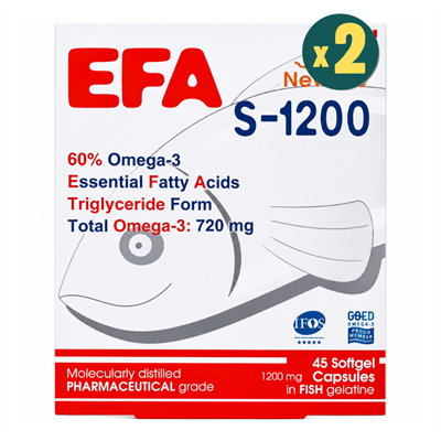 New Life EFA S-1200 45 Kapsül 2 Adet Fiyatları - Modern Eczane