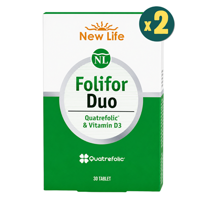 New Life Folifor Duo 30 Tablet 2 Adet  Fiyatları - Modern Eczane