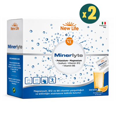 New Life Minerlyte 12 Saşe 2 Adet Fiyatları - Modern Eczane