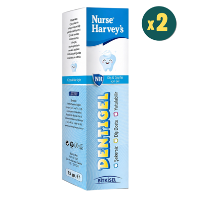 Nurse Harvey's Dentigel 15 gr 2 Adet, Fiyatları - Modern Eczane