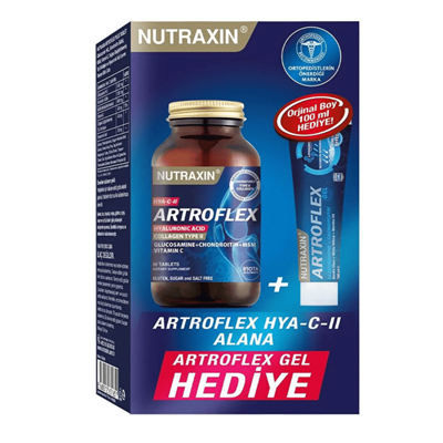 Nutraxin Artroflex Hya-C-II 90 Tablet + Extra Gel 100 ml Hediyeli - Modern Eczane
