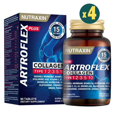 Nutraxin Artroflex Plus Collagen 90 Tablet 4 Adet Fiyatları - Modern Eczane