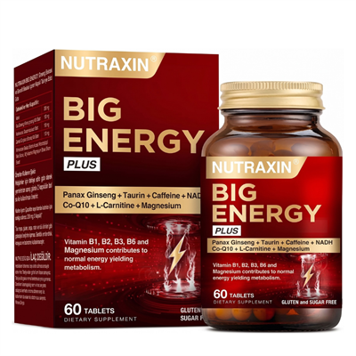 Nutraxin Big Energy Plus 60 Tablet Fiyatları - Modern Eczane