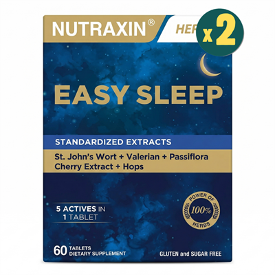 Nutraxin Easy Sleep 60 Tablet 2 Adet Fiyatları - Modern Eczane