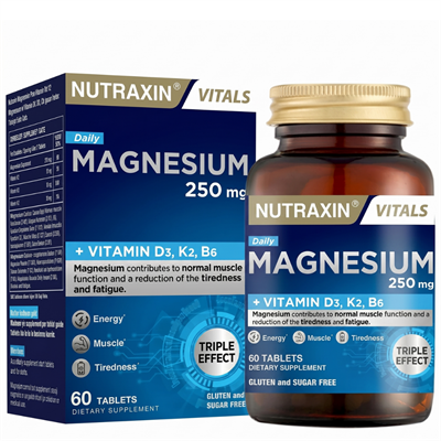 Nutraxin Magnesium Daily 60 Tablet Fiyatları - Modern Eczane