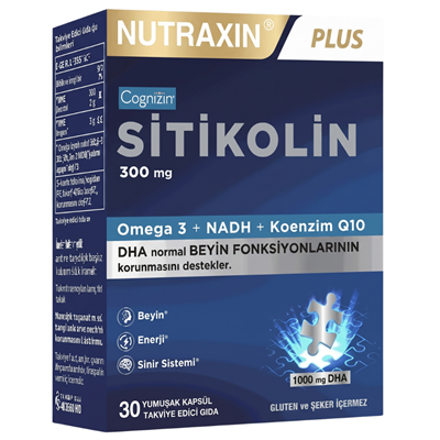 Nutraxin Sitikolin 30 Kapsül Fiyatları - Modern Eczane