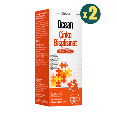 Ocean Çinko Bisglisinat Şurup 150 ml 2 Adet Fiyatları - Modern Eczane