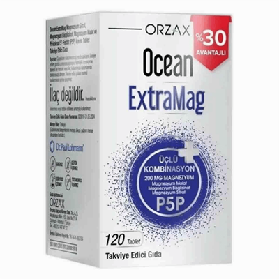 Ocean Extramag 120 Tablet Fiyatları - Modern Eczane