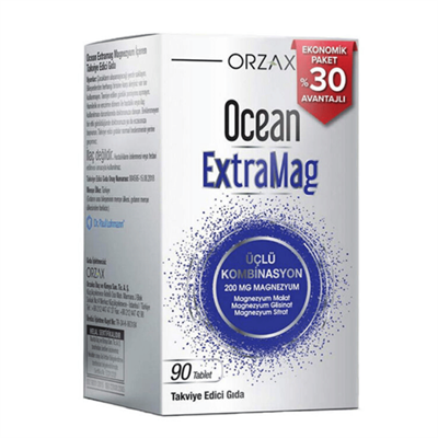 Ocean ExtraMag 90 Tablet Fiyatları - Modern Eczane