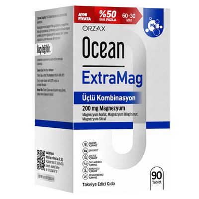 Ocean ExtraMag 90 Tablet Fiyatları - Modern Eczane