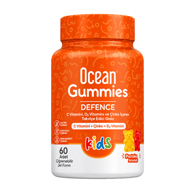 Ocean Gummies Defence Kids 60 Jel Form Fiyatları - Modern Eczane