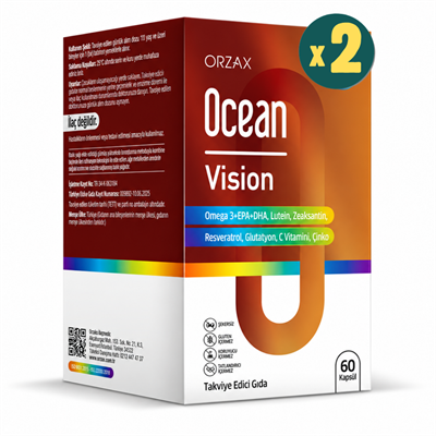 Ocean Vision 60 Kapsül 2 Adet Fiyatları - Modern Eczane