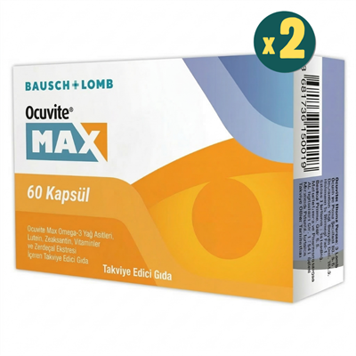Ocuvite Max 60 Kapsül 2 Adet Fiyatları - Modern Eczane