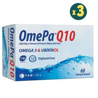 Omepa Q10 30 Kapsül 3 Adet Fiyatları - Modern Eczane