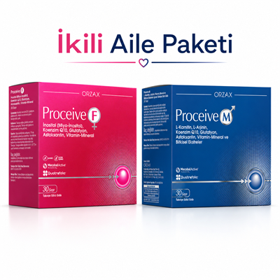 Proceive M & F İkili Aile Takviyesi Paketi 30 Saşe Fiyatları - Modern Eczane