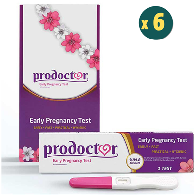 Prodoctor Erken Gebelik Testi 6 Adet Fiyatları - Modern Eczane