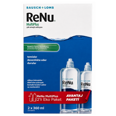 Renu Multiplus Lens Solüsyonu 360 ml - İkili Kofre Fiyatları - Modern Eczane