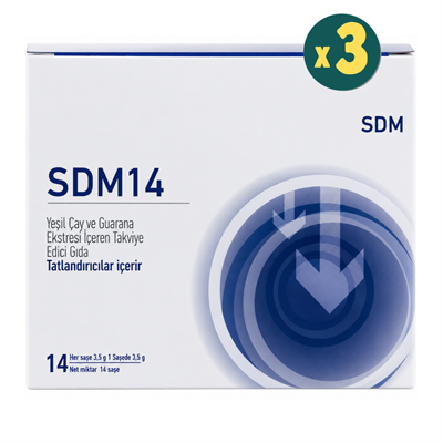 Sdm Yeşil Çay Ve Guarana Ekstresi 14 Saşe 3 Adet Fiyatları - Modern Eczane