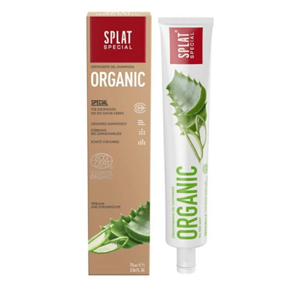 Splat Organik Aloe Vera Güçlü Diş Macunu 75 ml Fiyatları - Modern Eczane